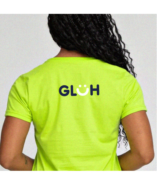 Camiseta Manga Curta Verde Bygluh